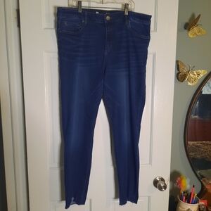 Kut from the Kloth Dark Blue Skinny Jeans